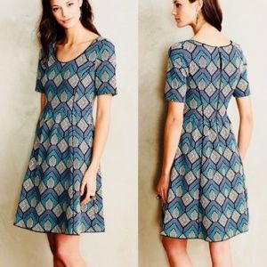 Anthropologie HD in Paris Hollyhock Dress Size XS Petite